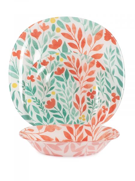 Набор столовый ALVIS RED 18пр LUMINARC