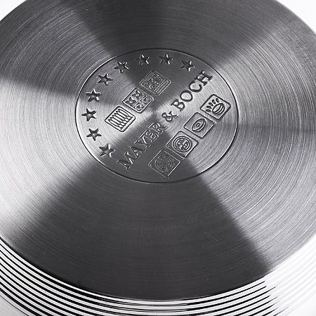 Кастрюля 2,9 л из нержавеющей стали, с крышкой 947 Mayer&Boch