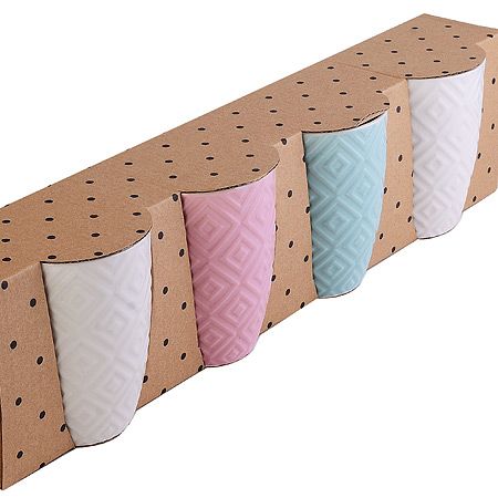 Кружка с рельефом 330 мл LORAINE