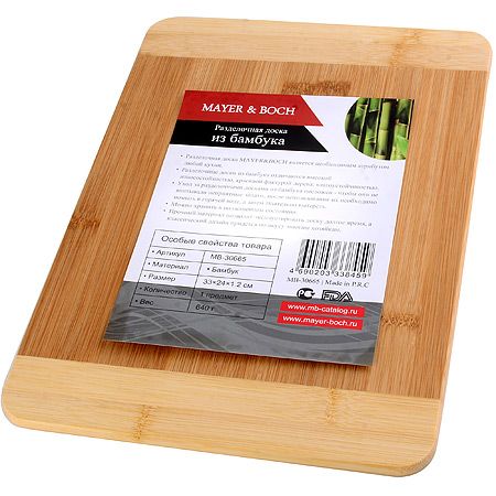 Доска разделочная 33х24 см Бамбук Mayer&Boch