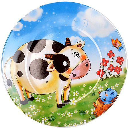 Детский набор 3 предмета 'Корова' 27329 LORAINE