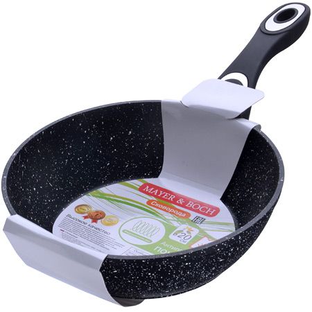 Сковорода-сотейник высокая 20 см, мраморная крошка 27955 MAYERBOCH