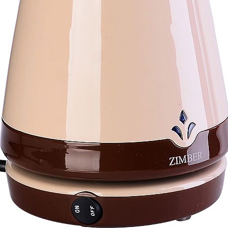 Электрокофеварка бежевая 250 мл ZIMBER