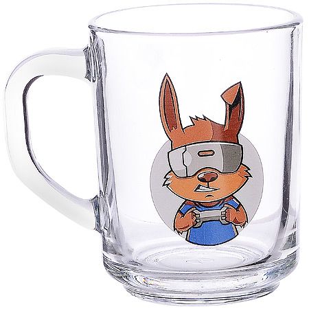 Кружка для чая 200 мл 'Зайчишки'
