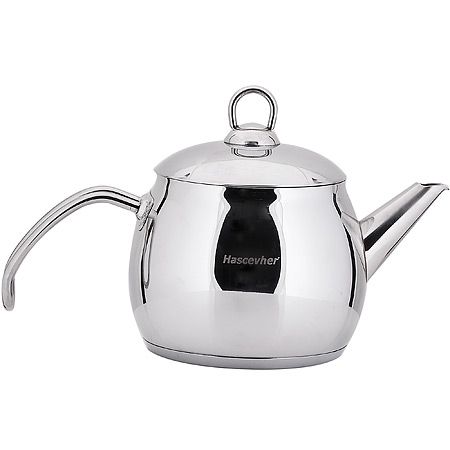 Чайник из нержавеющей стали 1л ТУРЦИЯ 80470 Hascevher