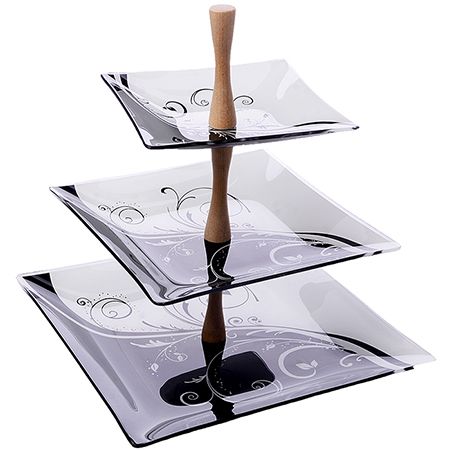 Ваза для фруктов 3-х ярусная 161127