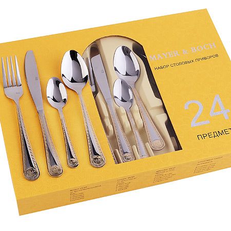 Набор столовых приборов 24 предмета в подарочной упаковке 707 Mayer&Boch