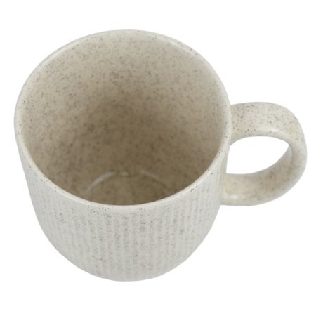 Кружка керамическая 340 мл волна, гранит KPRI10-BG