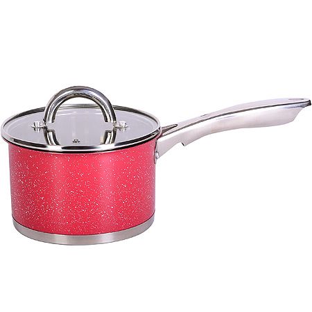 Ковш с крышкой 16 см 2л красный Mayer&Boch