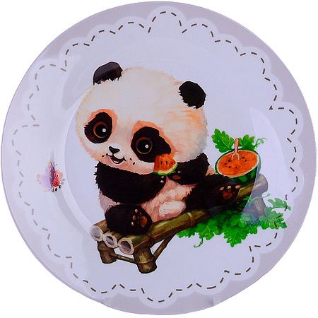 Детский набор посуды, 3 предмета, Панда 60404 LORAINE