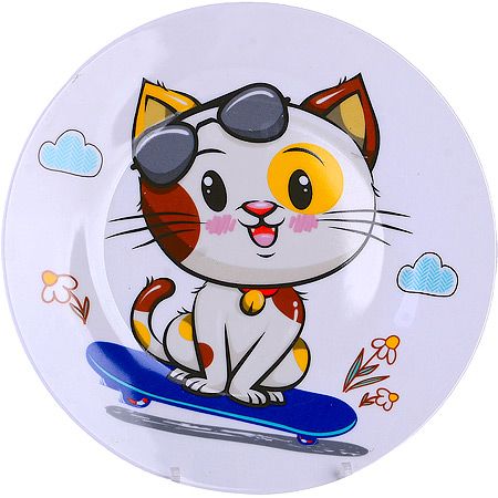 Детский набор посуды, 3 предмета, Котенок 60407 LORAINE