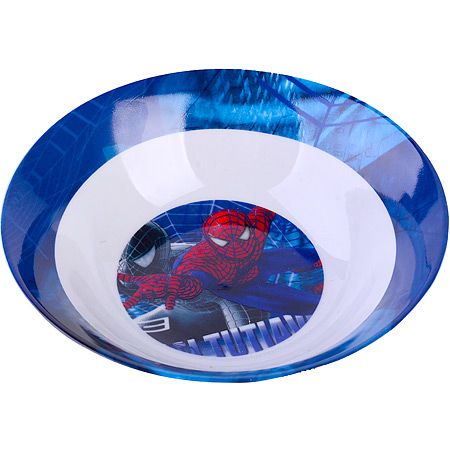 Детский набор посуды, 3 предмета, Человек Паук 60414 LORAINE