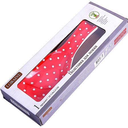 Подложка 24,7 см 'Красный узор' Lorain