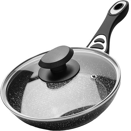 Сковорода с крышкой 22 см, алюминий с антипригарным покрытиемт 40591 MAYERBOCH