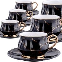 Кофейный набор 12 предметов 200 мл фарфор ПРЕМИУМ LORAINE