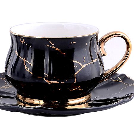 Кофейный набор 12 предметов 200 мл фарфор ПРЕМИУМ LORAINE