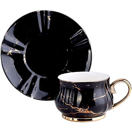Кофейный набор 12 предметов 200 мл фарфор ПРЕМИУМ LORAINE