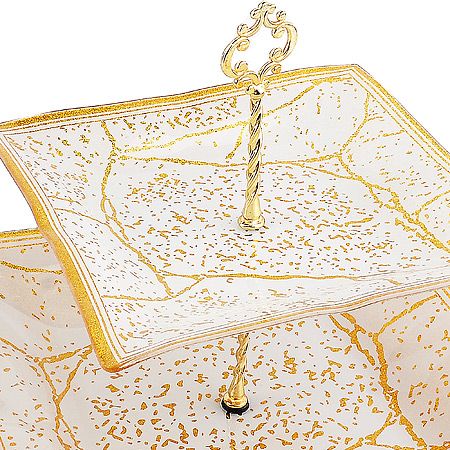 Этажерка 2-х ярусная, квадрат 7020-002