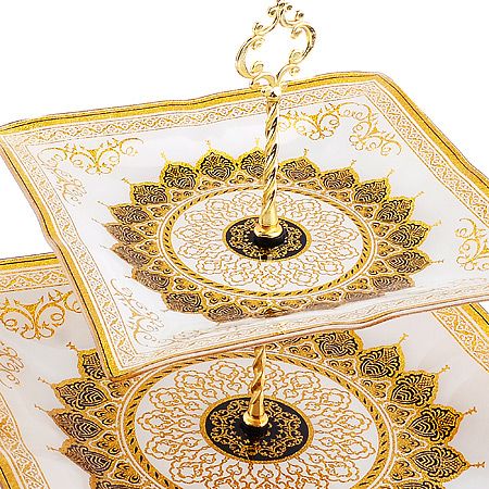 Этажерка 2-х ярусная, квадрат 7020-32