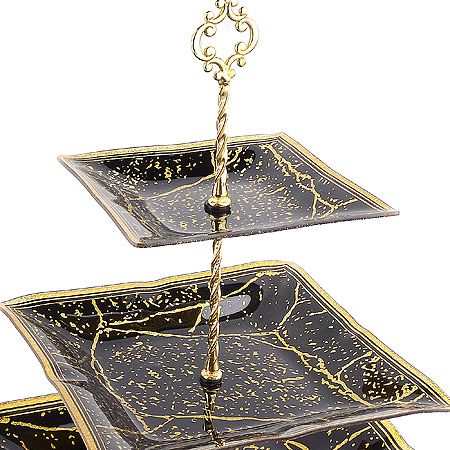 Этажерка 3-х ярусная, квадрат 7021-000