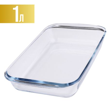 Жаровня стекло 1 л LORAINE