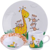 Детский набор 3 предмета 'ЖИРАФ' LORAINE