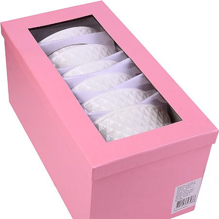 Набор салатниц Loraine 4 предмета 800 мл из керамики цвет белый