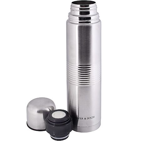 Термос 1л нержавеющая сталь, стальной Mayer&Boch