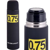 Термос 0,75л нержавеющая сталь черный Mayer&Boch