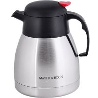 Термос из нержавеющей стали 1л металлическая колба Mayer&Boch