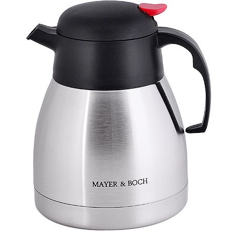 Термос из нержавеющей стали 1л металлическая колба Mayer&Boch