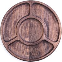 Менажница бук 25 см 4 секции 40396785