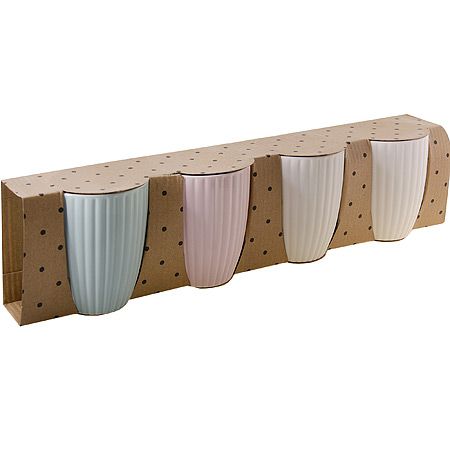 Набор кружек 4 шт 340 мл LORAINE 29467-Н1