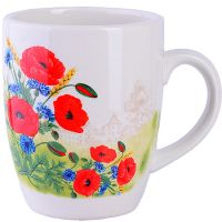 Кружка 310 мл Цветущие Маки, доломит 60270 LORAINE