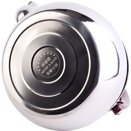 Чайник из металла свистком 4 л Mayer&Boch 