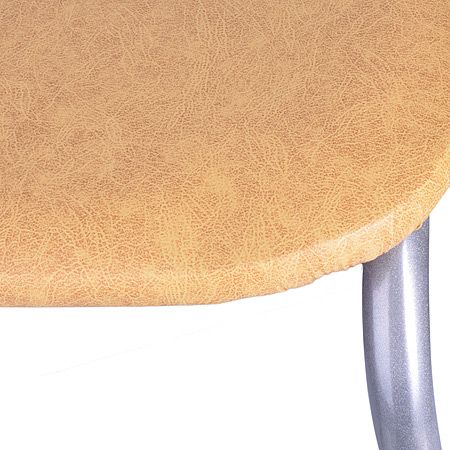 Стул 'АСОС' кожа/квадрат бежевый 5544-2