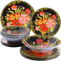 Набор стеклянной посуды 19 предметов 