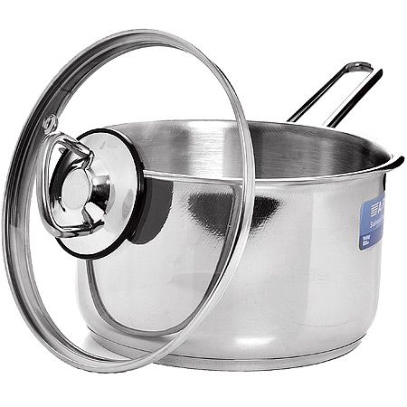 Ковш с крышкой PERFEСT ARIAN 14 см 1,3л