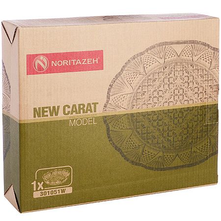 Салатница 27х21см 1,5 стекло в подарочной упаковке