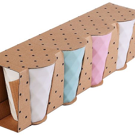 Кружка-стакан с рельефом 330 мл LORAINE