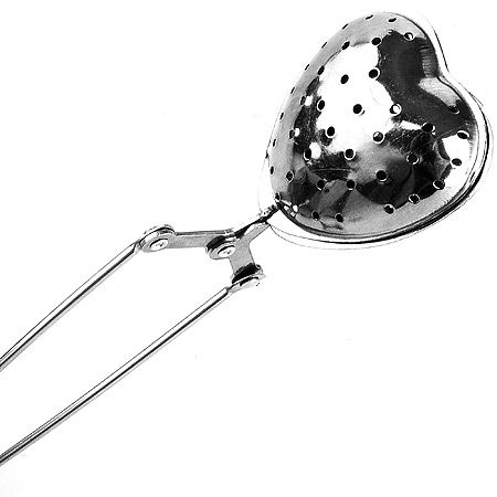 Сито-щипцы для чая 'Сердечко'