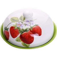 Блюдо для блинов 23.8х11 см Клубника 26220 LORAINE