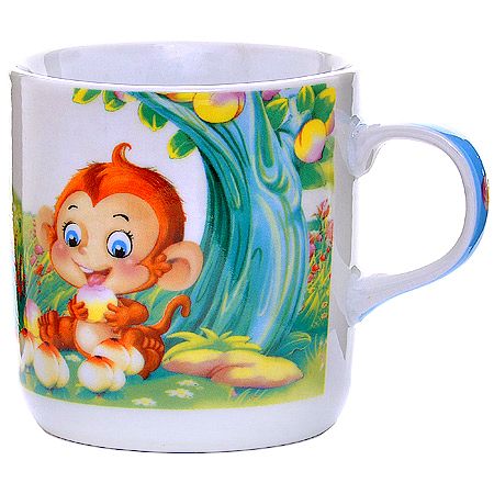 Набор детский 3 предмета 'ОБЕЗЬЯНКА'