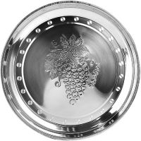 Поднос 36 см круглый из нержавеющей стали 21467 MAYERBOCH