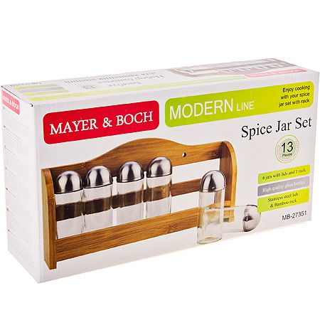 Набор для специй Mayer&Boch 13 предмета 100 мл бамбук 