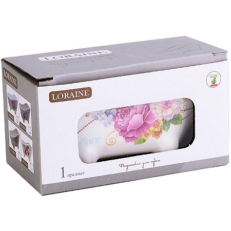 Подставка для губки 170 мл 'Букет' LORAINE