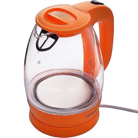 Электрический чайник стекло 1,7л 2200 Вт ZIMBER 