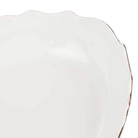 Блюдо сервировочное для подачи 37x25 см фарфор LORAINE 90018-136L