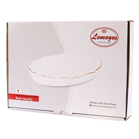 Блюдо сервировочное для подачи 37x25 см фарфор LORAINE 90018-136L