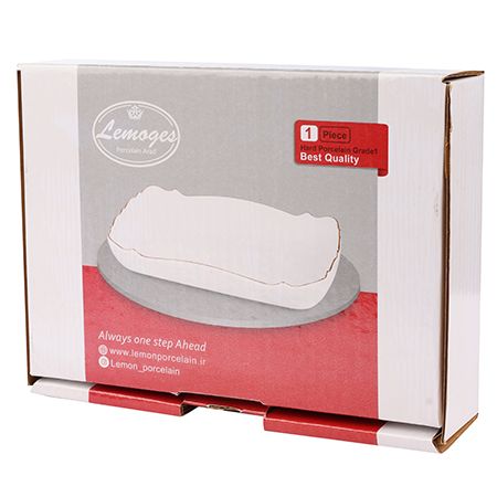 Блюдо сервировочное 23.5x16.5 см фарфор LORAINE 90020-316S